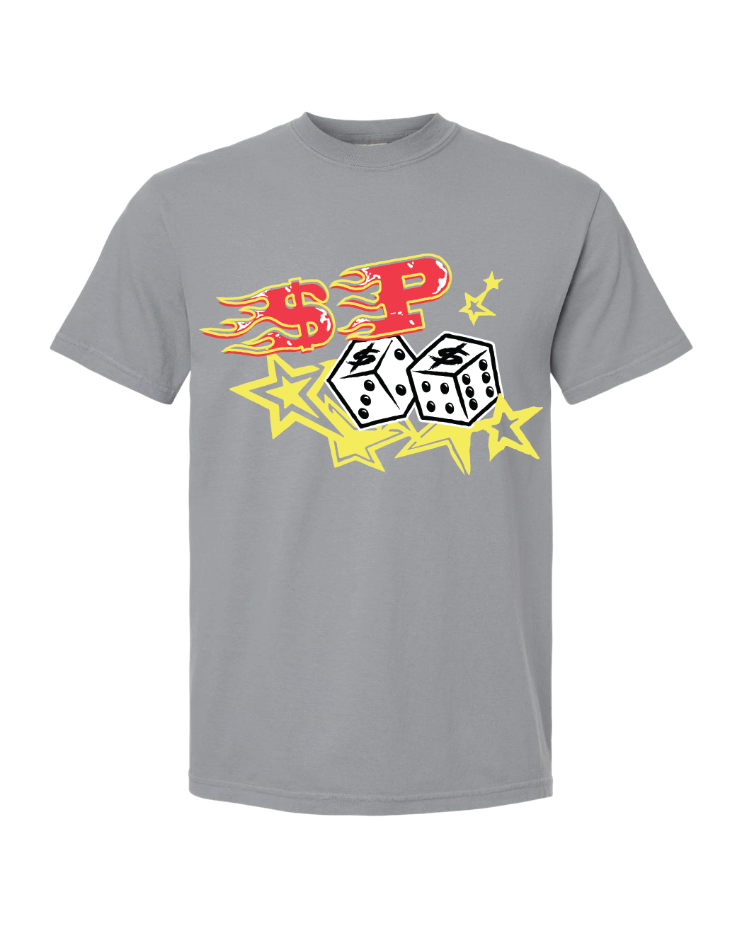 $P Lifestyle T-Shirt - Stone Grey