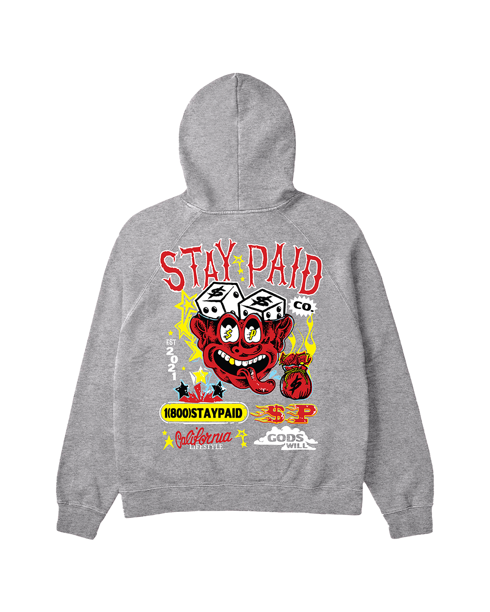 $P Lifestyle Hoodie - Heather Grey
