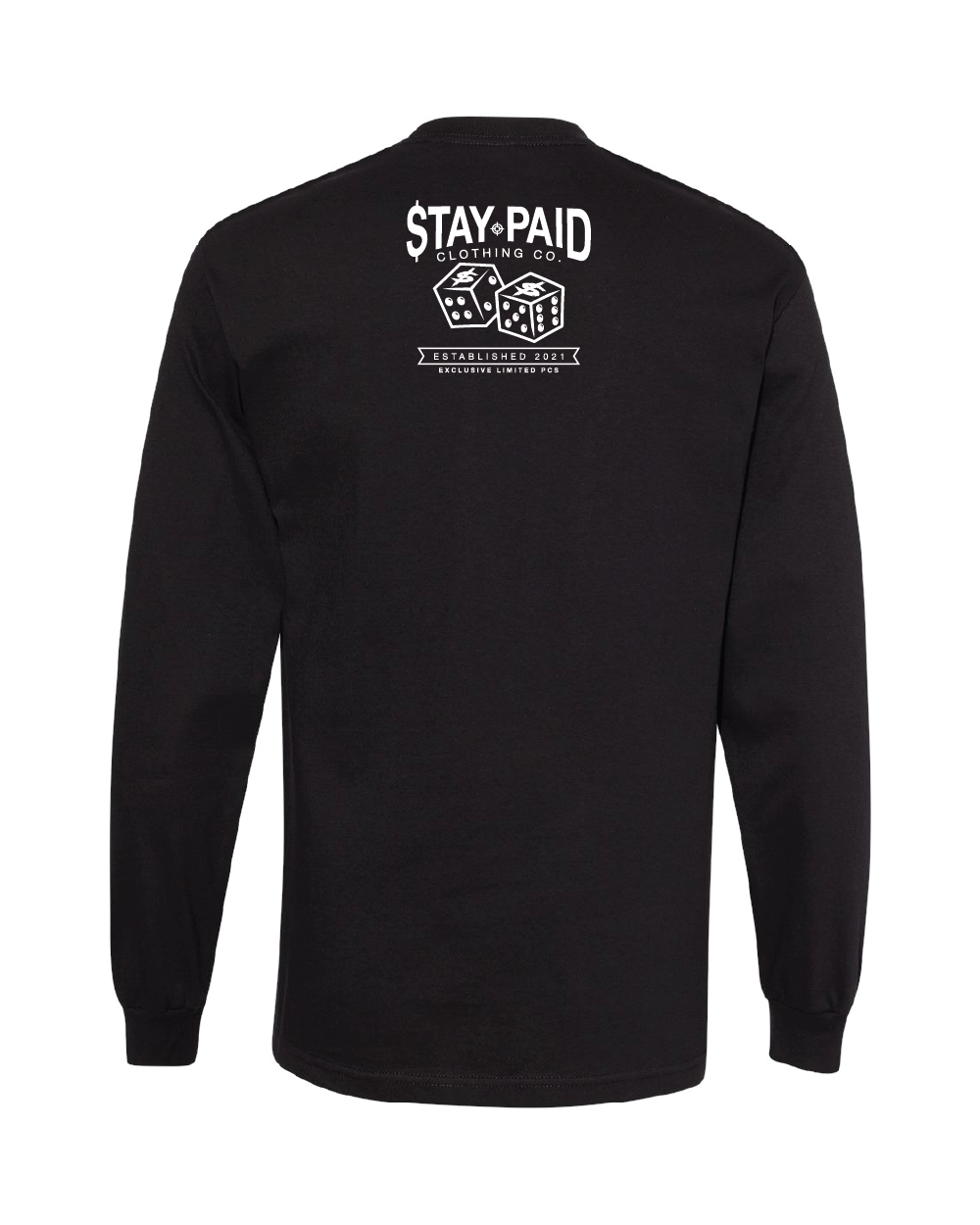 Stay Paid OG Long Sleeve  T - Black