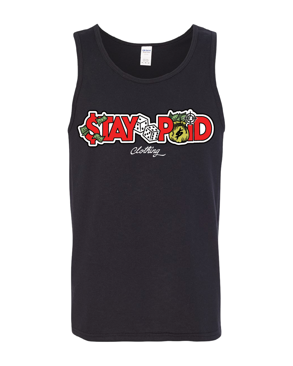 Stay Paid OG Mens Tank Top - Black