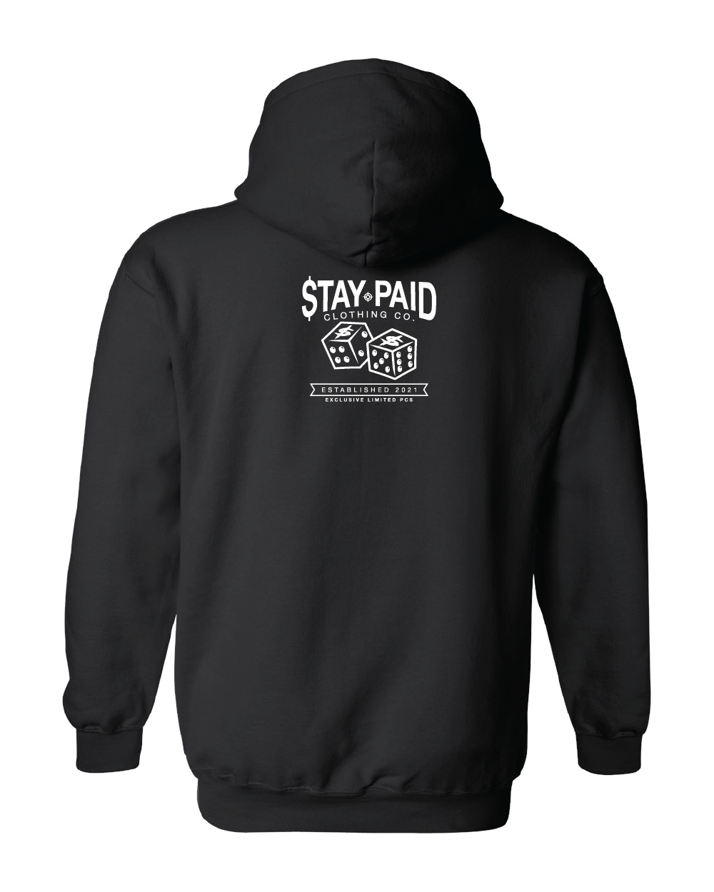 Stay Paid Splat Hoodie - Black