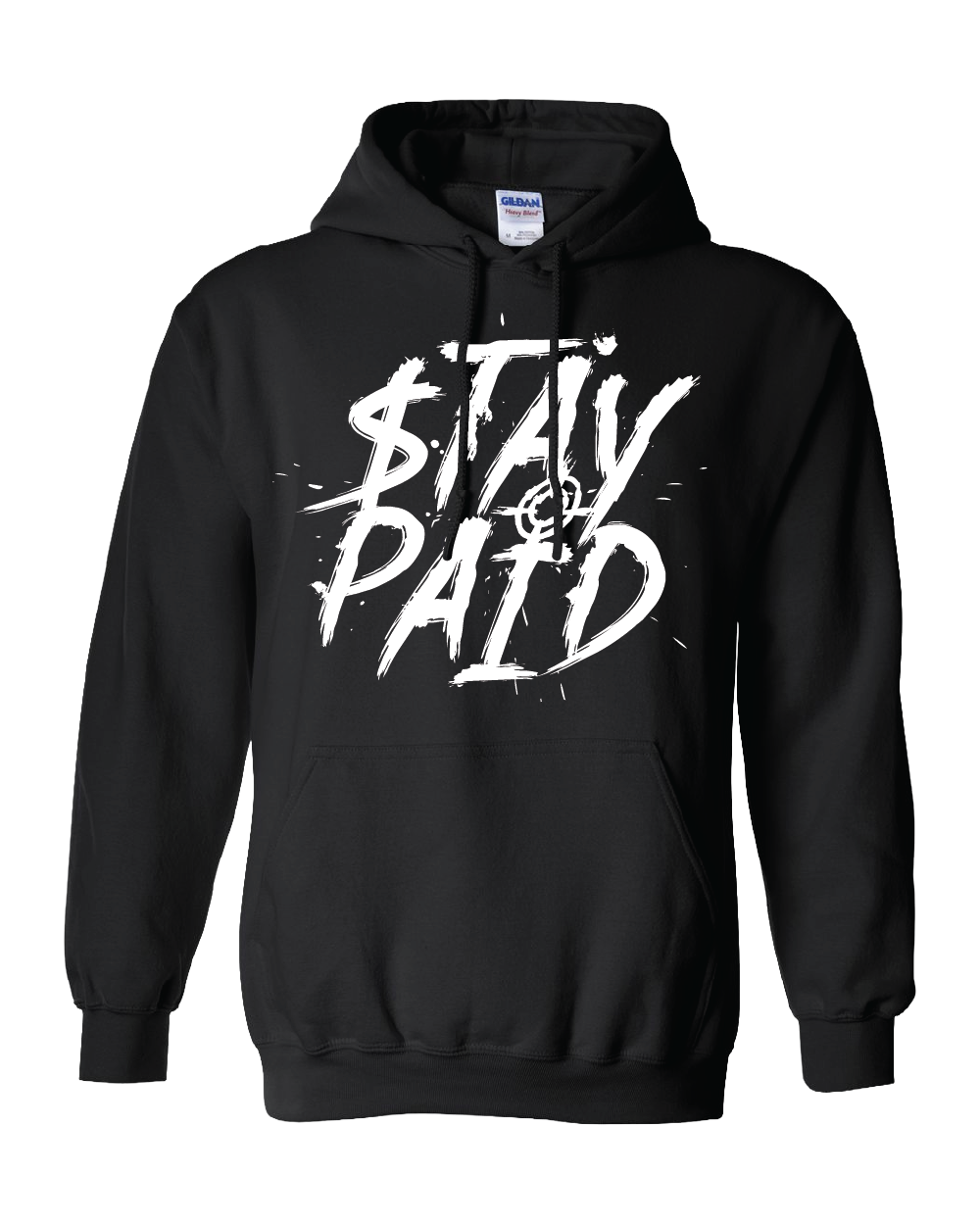 Stay Paid Splat Hoodie - Black