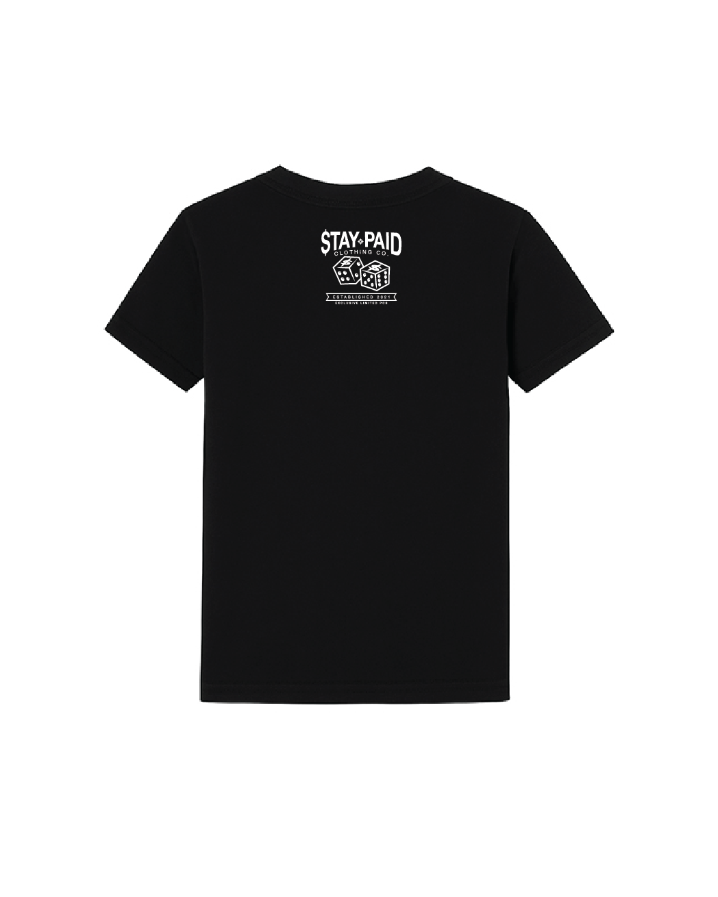 Stay Paid Splat Kids T - Black