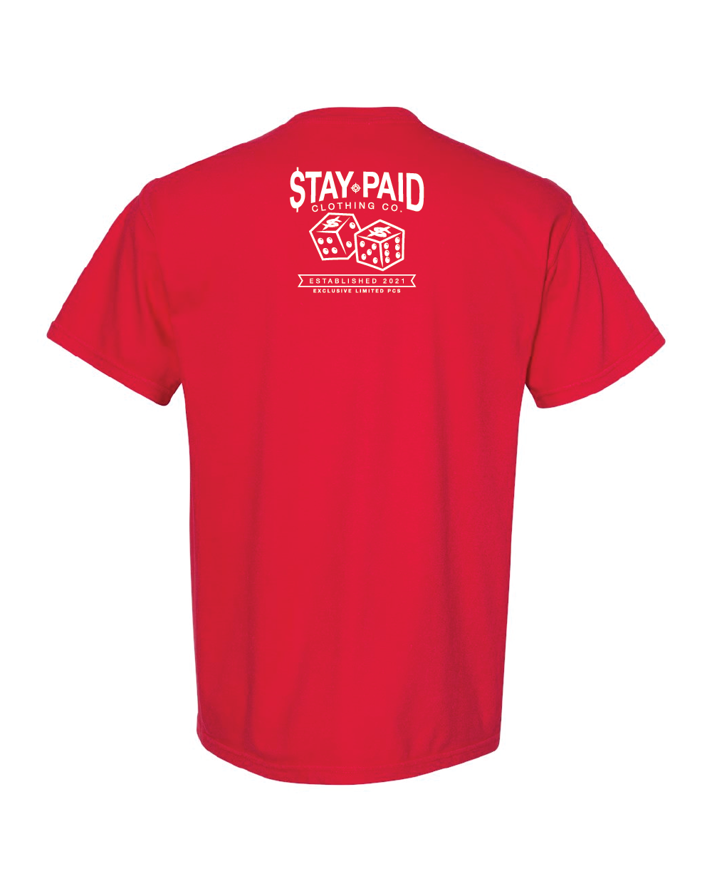 Stay Paid Splat T-Shirt - Red