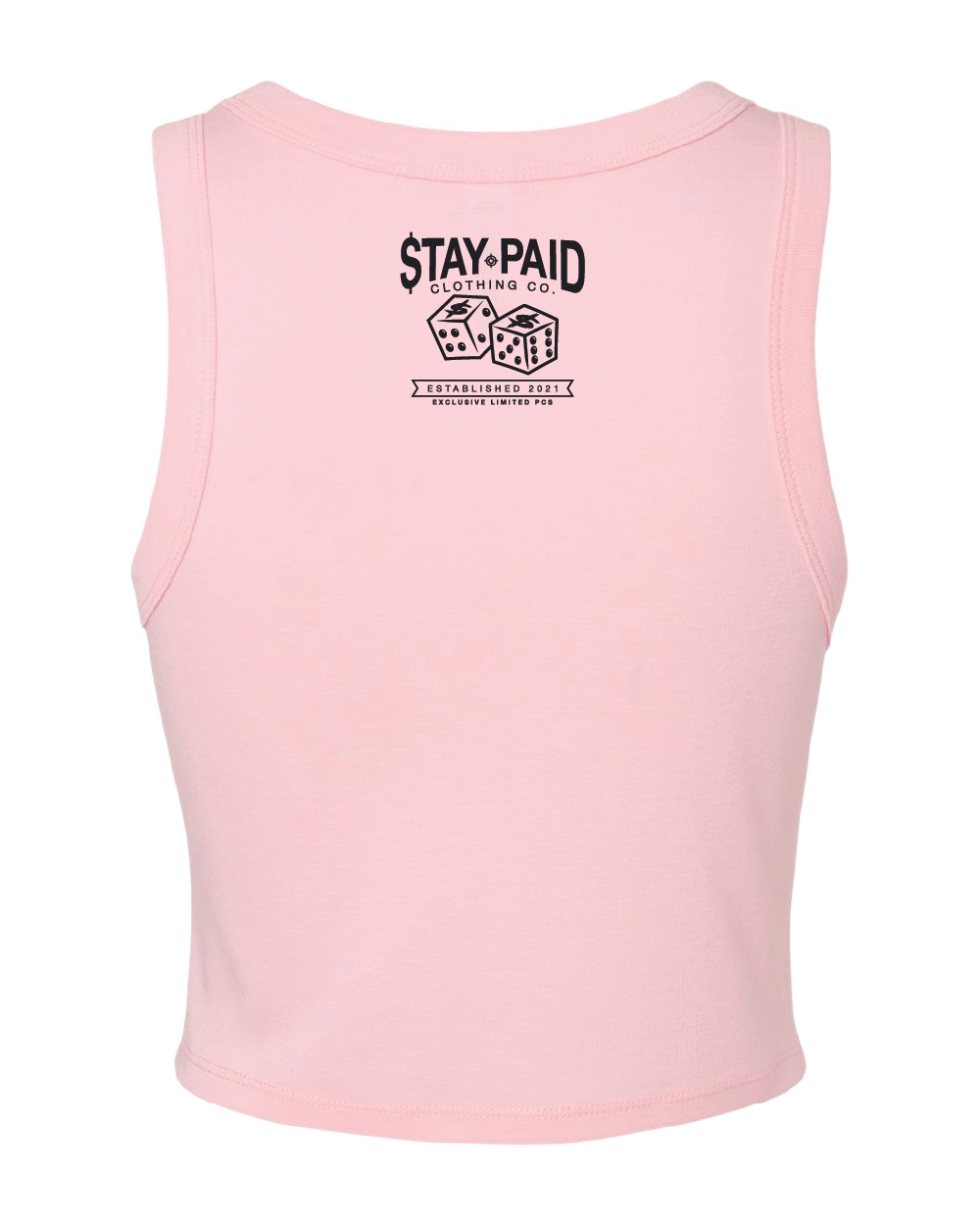 Stay Paid Splat Women Tank Top - Pink